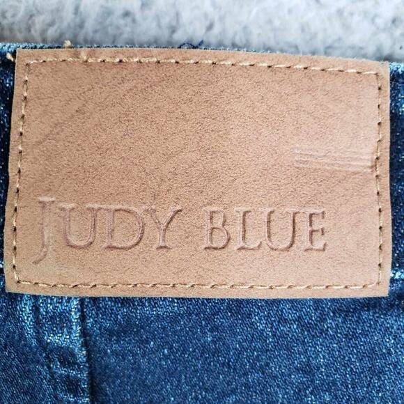 Judy Blue Jogger Jeans Women's 11/30 Dark Wash Blue High Rise Stretch 30 - Picture 9 of 11